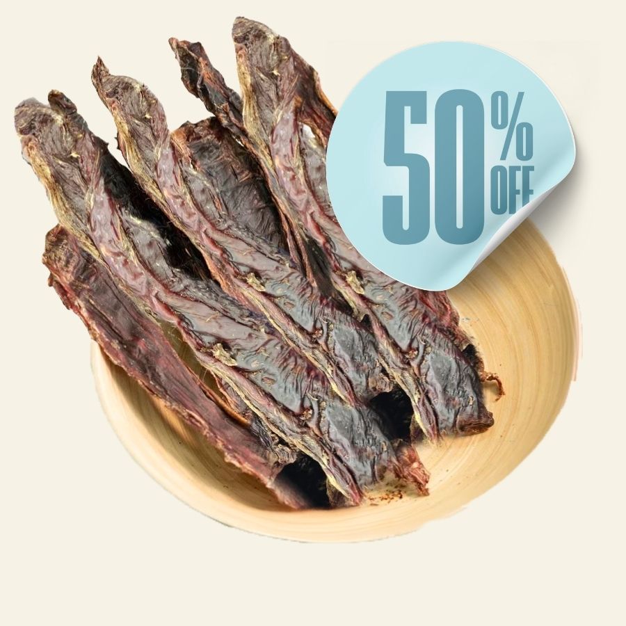Roo Jerky Steak - Dog Treats
